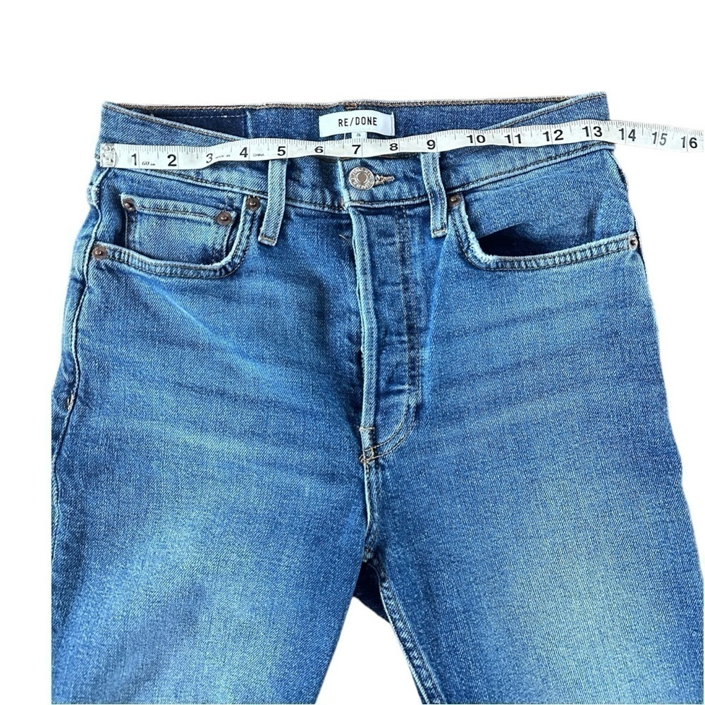 Re/Done 90’s High Rise Extra Crop Jeans - Picture 6 of 11